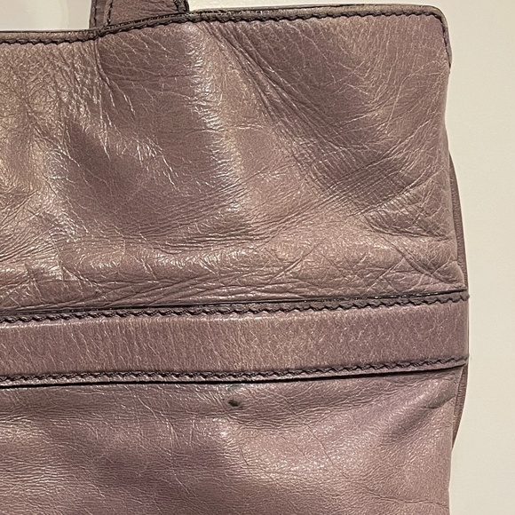 Purple Marc Jacobs Tote - Subdued Purple Leather (Rare, Vintage) - Picture 4 of 8